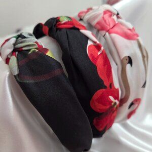 3 pcs notted hair bands for women and girls.